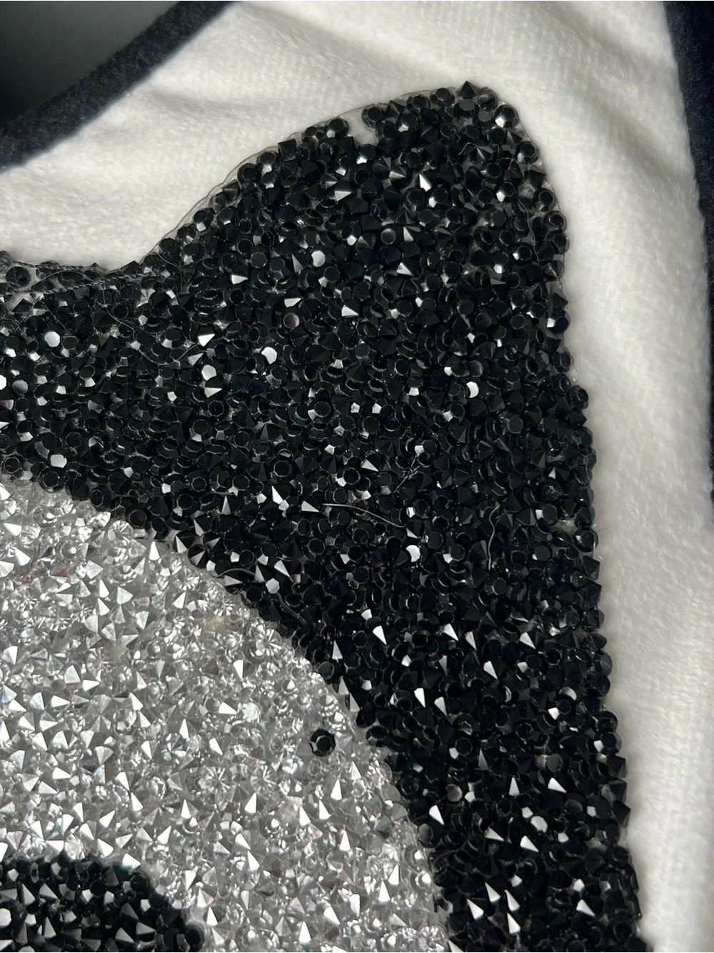 Ashland Rhinestone Skeleton Cat Pillow